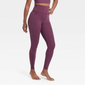 Soft High-Rise Pocketed Leggings - All In Motion size S